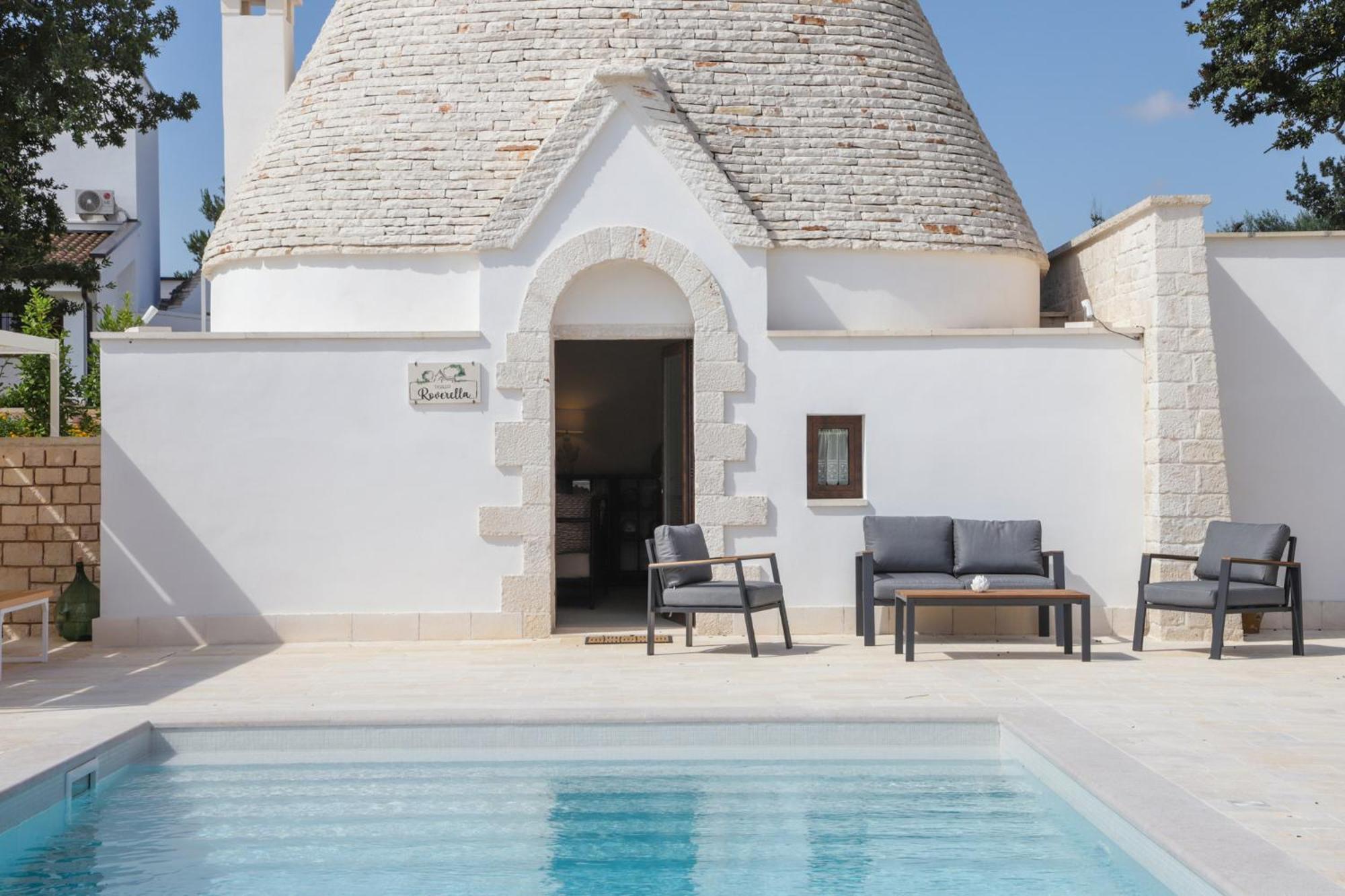 Td Trullo Roverella Charming Trullo With Pool Castellana Grotte Luaran gambar